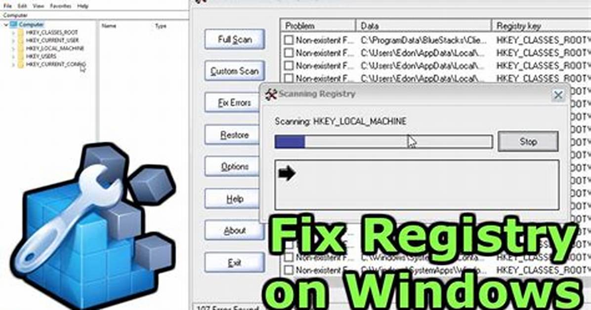 How to Fix Registry Errors Windows 7?