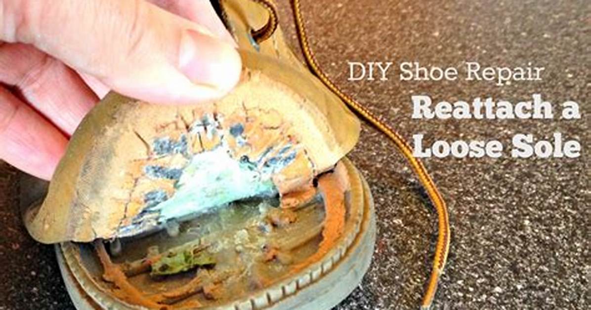 How to Fix Shoe Sole Separation Without Glue