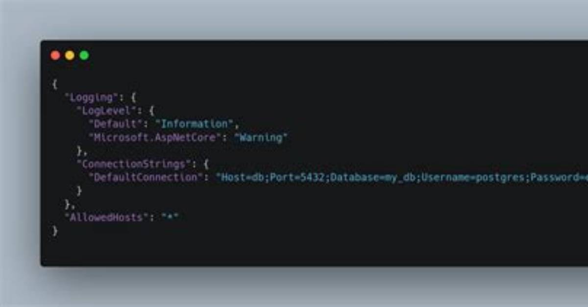How to Fix "The Connectionstring Property Has Not Been Initialized"