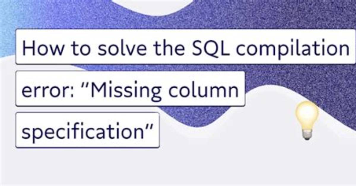 How to Fix This Snowflake Sql Compilation Error