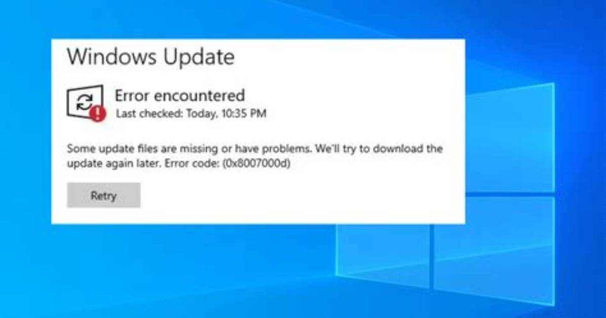 How to Fix Windows 10 Update Error 0X800703Ee?