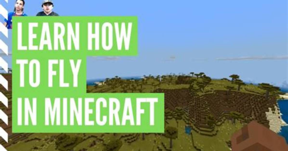 How to Fly Creative Mode Minecraft
