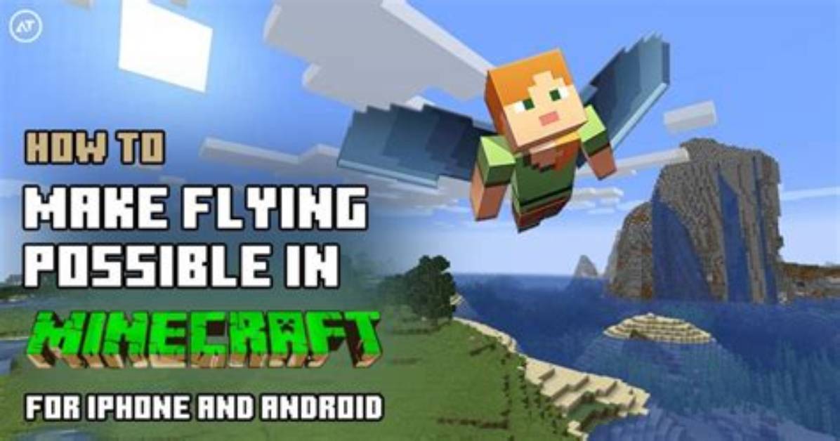 How to Fly Down in Minecraft