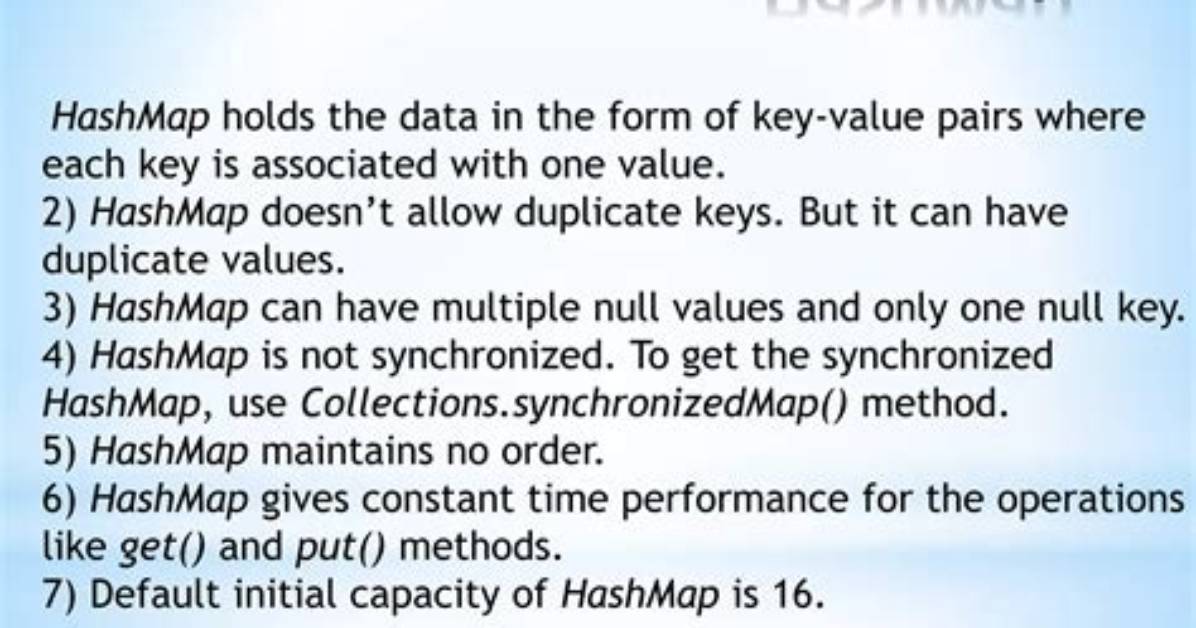How to for Each the Hashmap? [Duplicate]