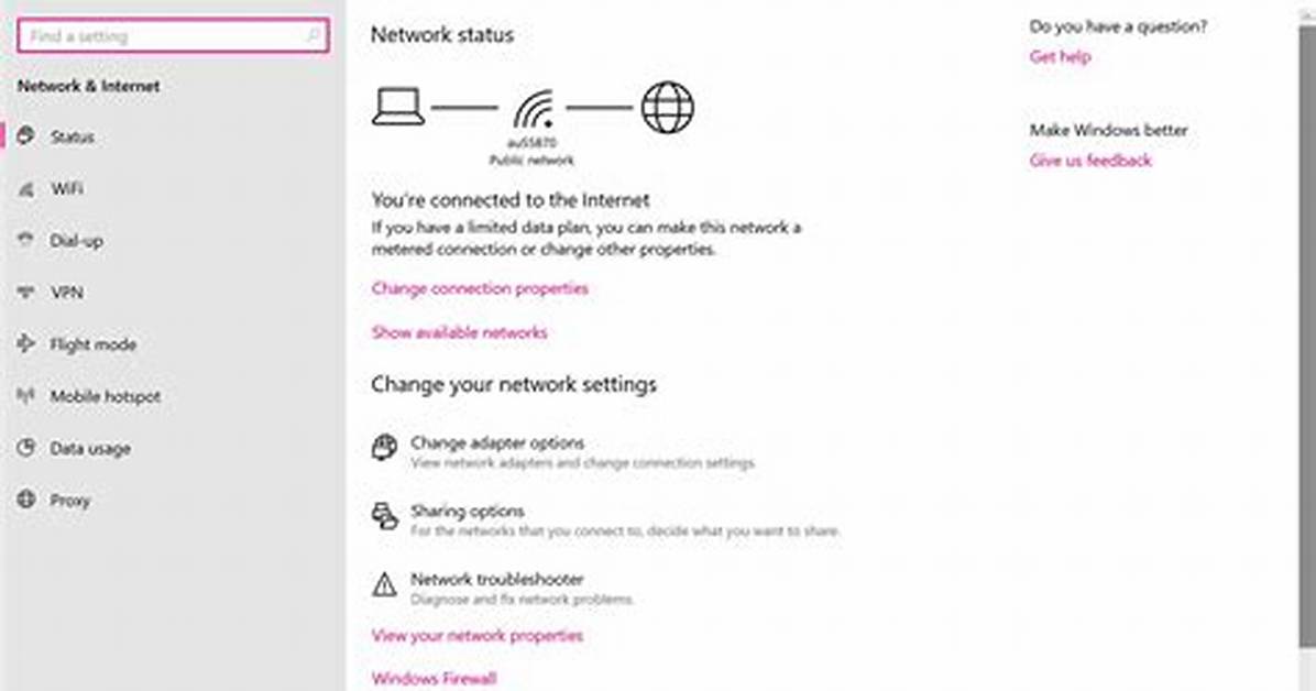 How to Forget Network Windows 10?