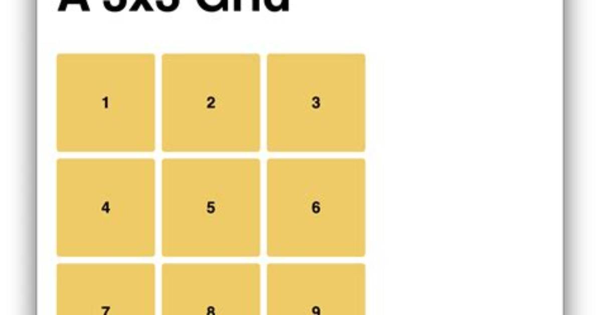 How to Get a 3×3 Grid in Minecraft