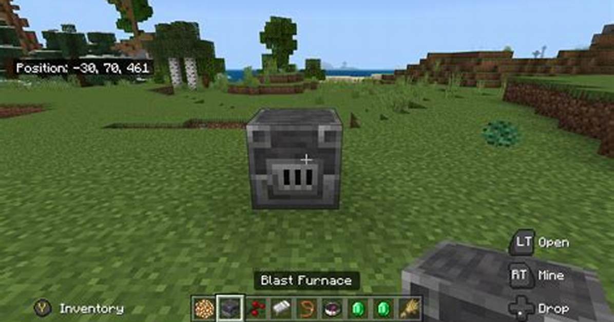 How to Get a Blast Furnace in Minecraft