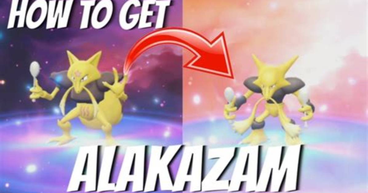 How to Get Alakazam in Pokemon Lets Go