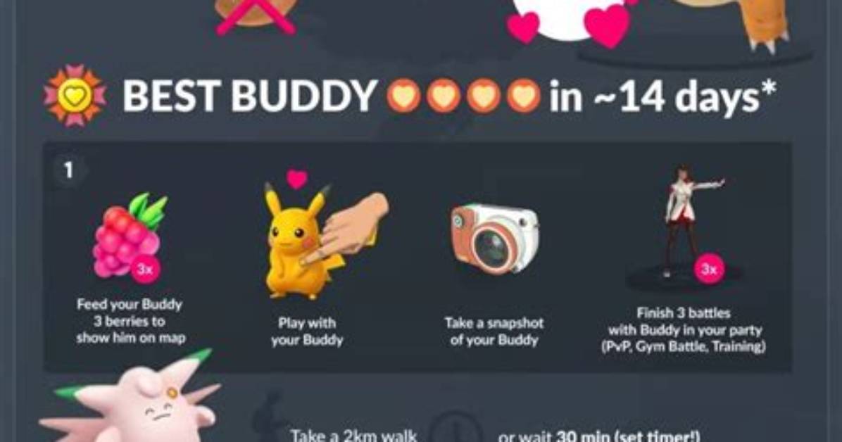 How to Get Best Buddy in Pokemon Go