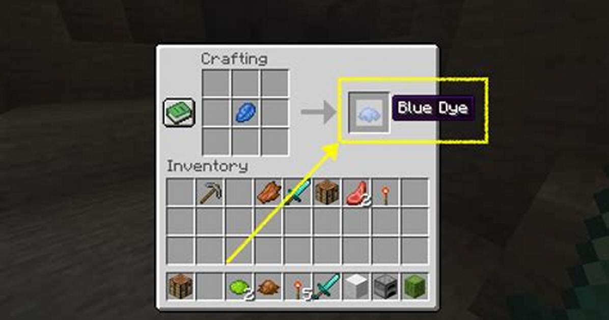 How to Get Blue Dye Minecraft