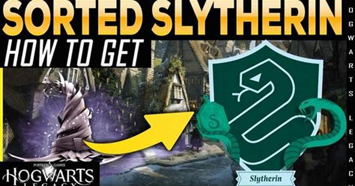How to Get into Slytherin House in Hogwarts Legacy