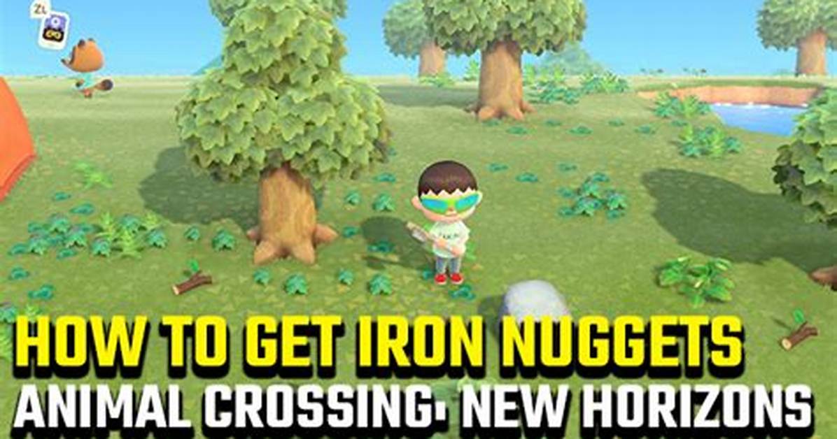 How to Get Iron Nuggets in Animal Crossing: New Horizons
