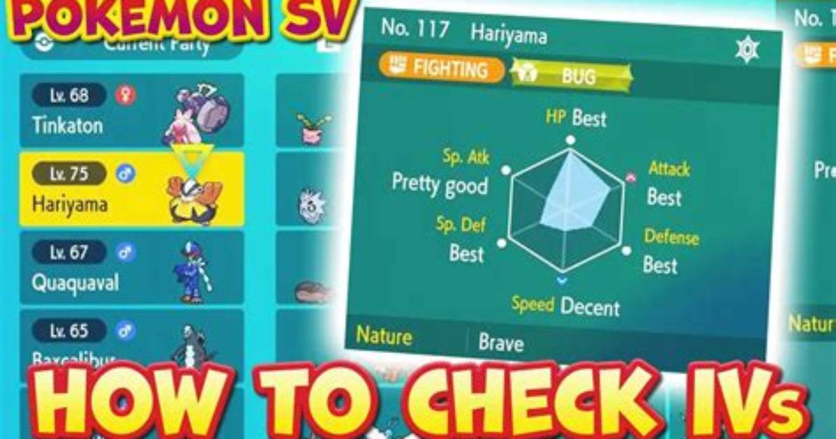 How to Get Iv Checker in Pokemon Sword and Shield