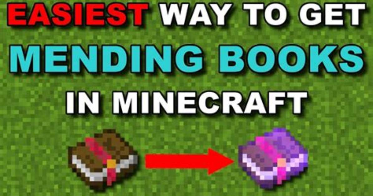 How to Get Mending Books in Minecraft