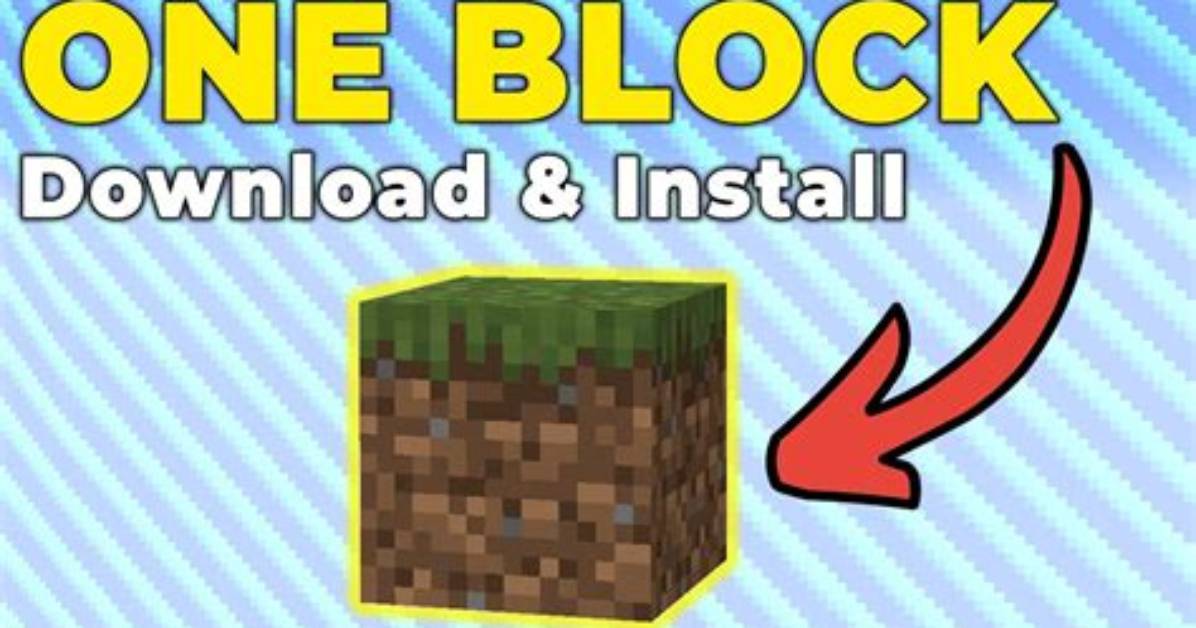 How to Get Minecraft One Block