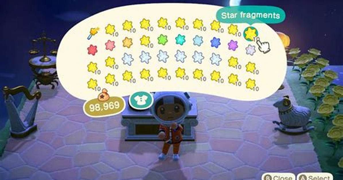 How to Get Star Fragments in Animal Crossing New Horizons