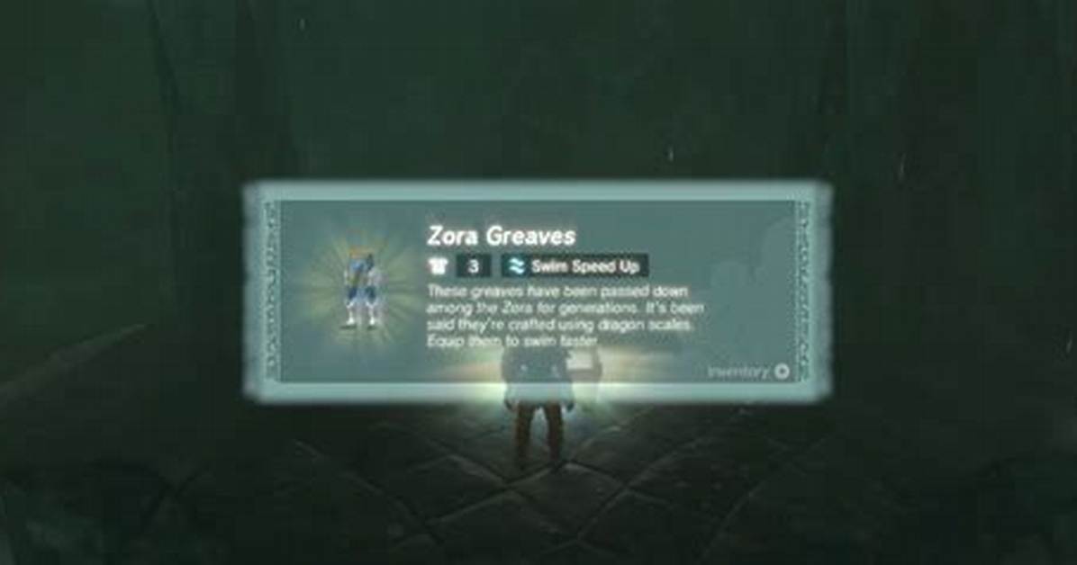 How to Get the Zora Greaves in Tears of the Kingdom