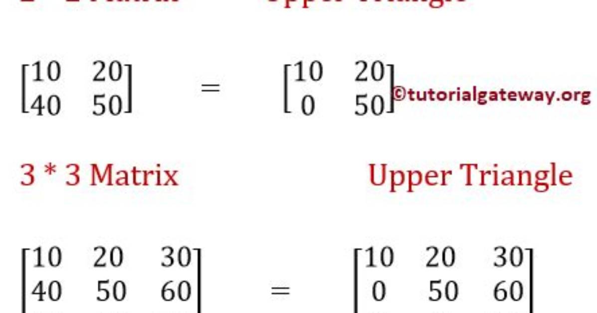 How to Get Triangle Upper Matrix Without the Diagonal Using Numpy