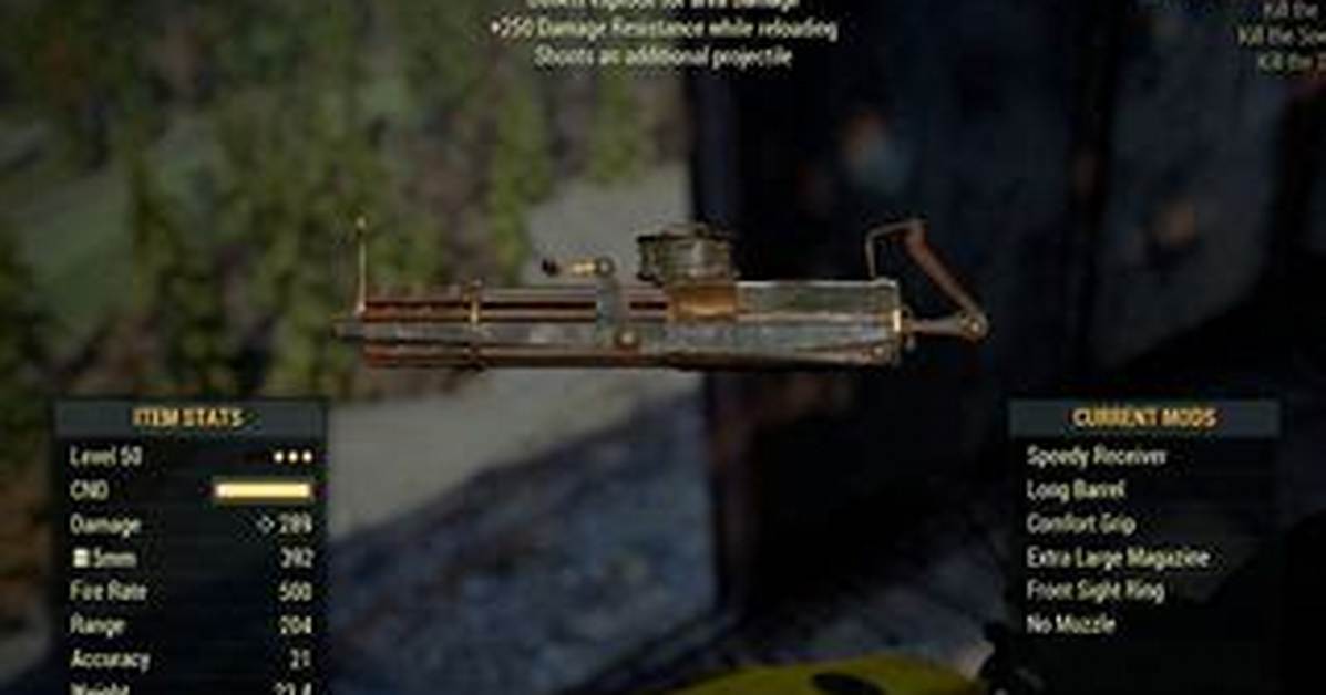 How to Get Two Shot Explosive Guns Quickly in Fallout 76