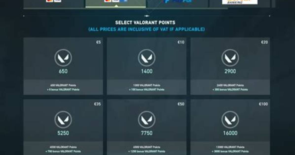 How to Get Valorant Points (Vp)