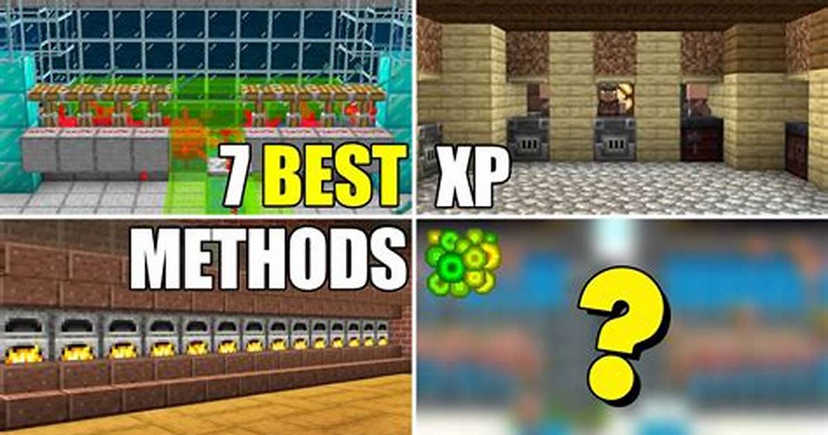 How to Get Xp Minecraft