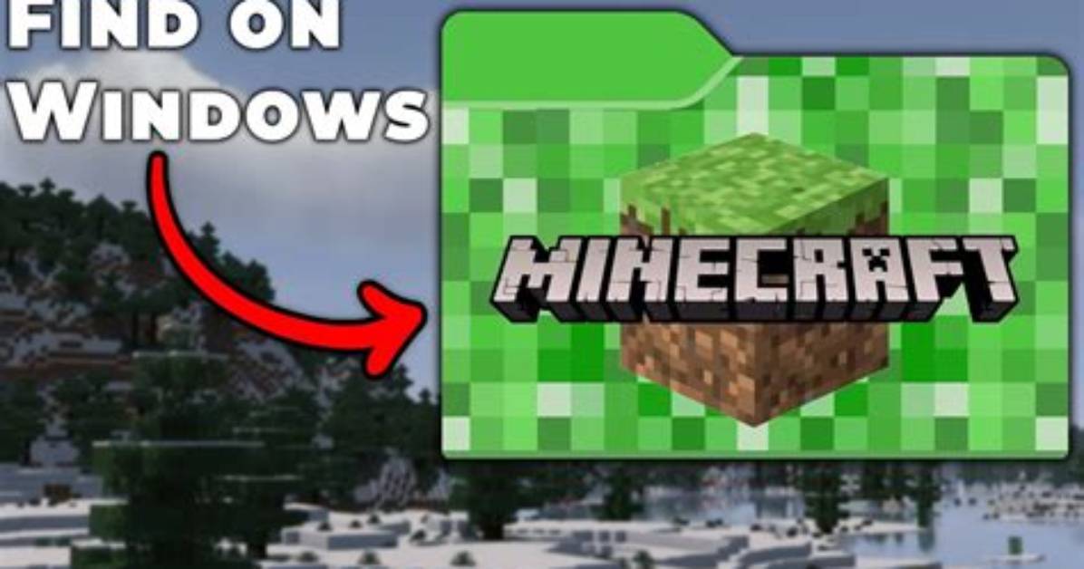 How to Go to Minecraft Folder Windows 10