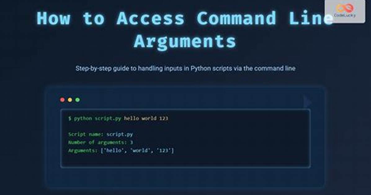 How to Handle Command-Line Arguments in Powershell