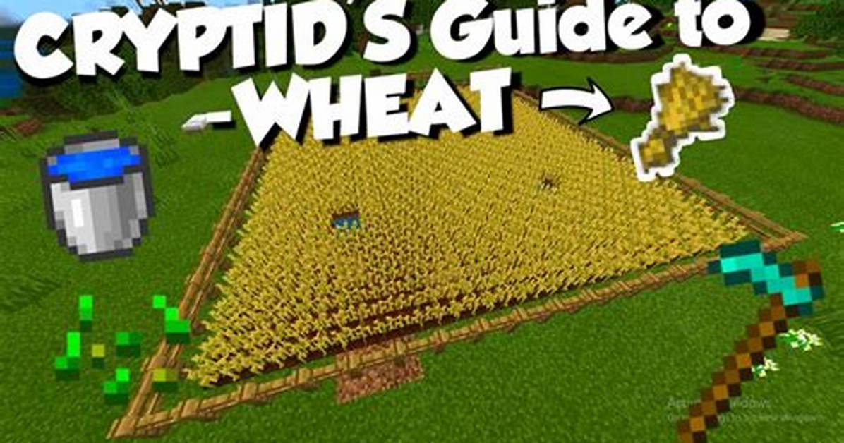 How to Harvest Wheat in Minecraft
