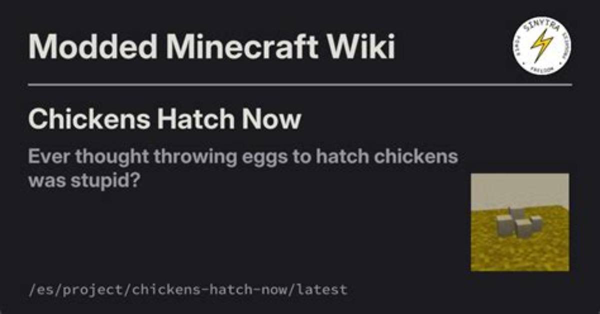 How to Hatch Chickens Minecraft