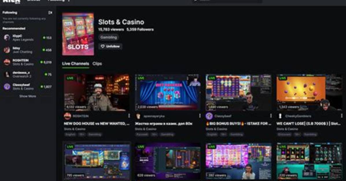 How to Hide Slots & Casino Streams on Kick
