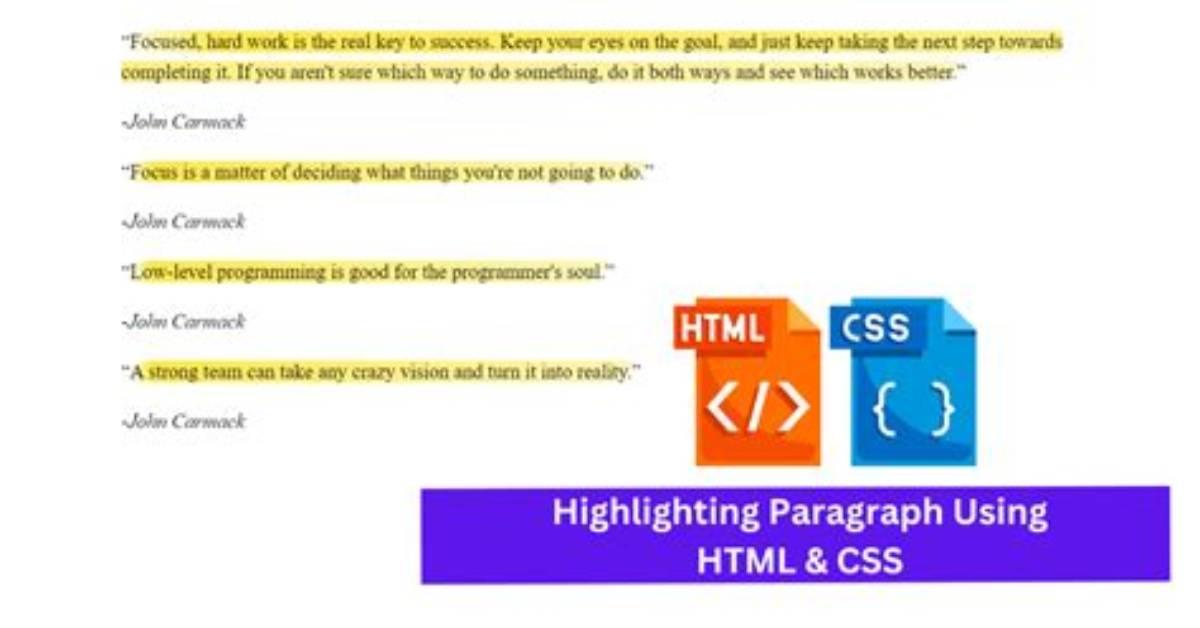 How to Highlight Text Using Javascript