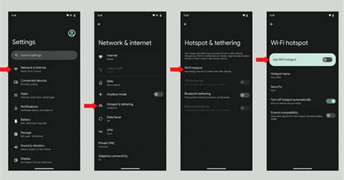 How to Hotspot Android?
