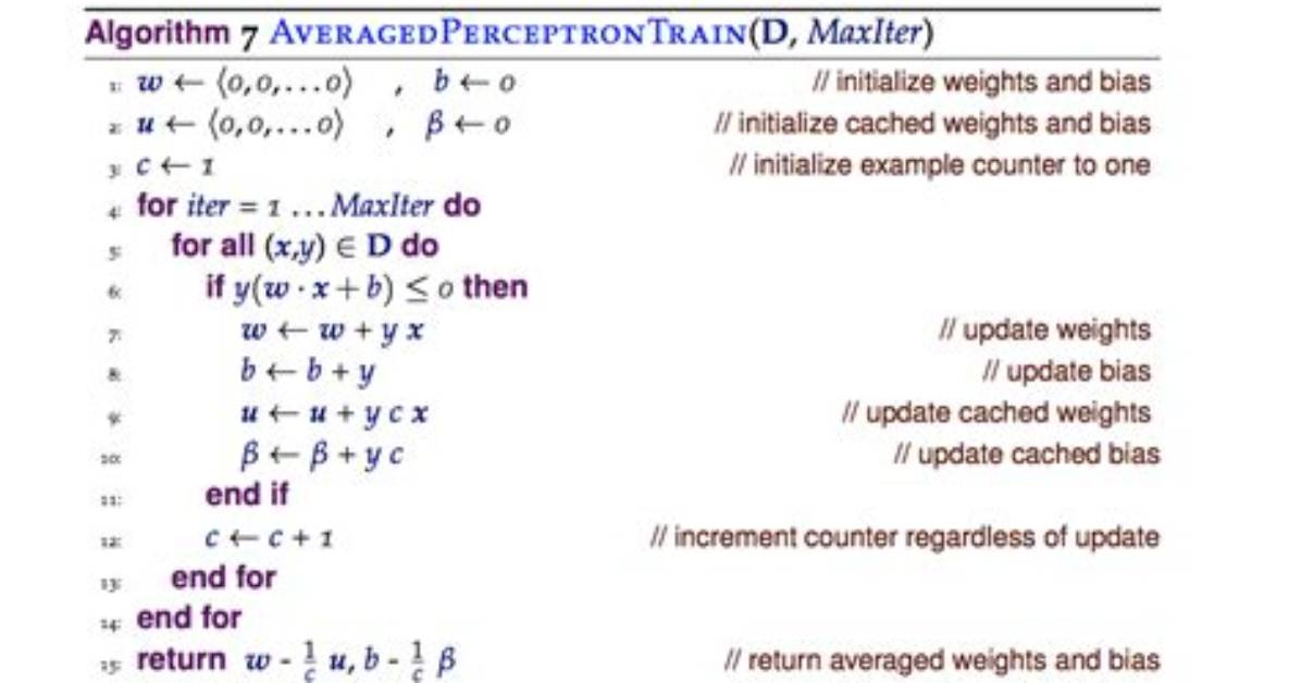 How to Implement Averaged Perceptron in Python (Without Scikit-Learn)