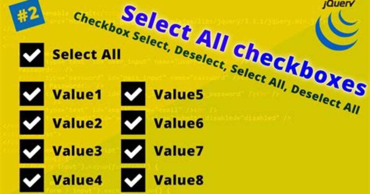 How to Implement "Select All" Check Box in Html?