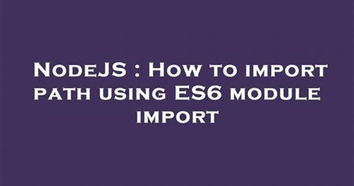 How to Import Jquery Using Es6 Syntax?