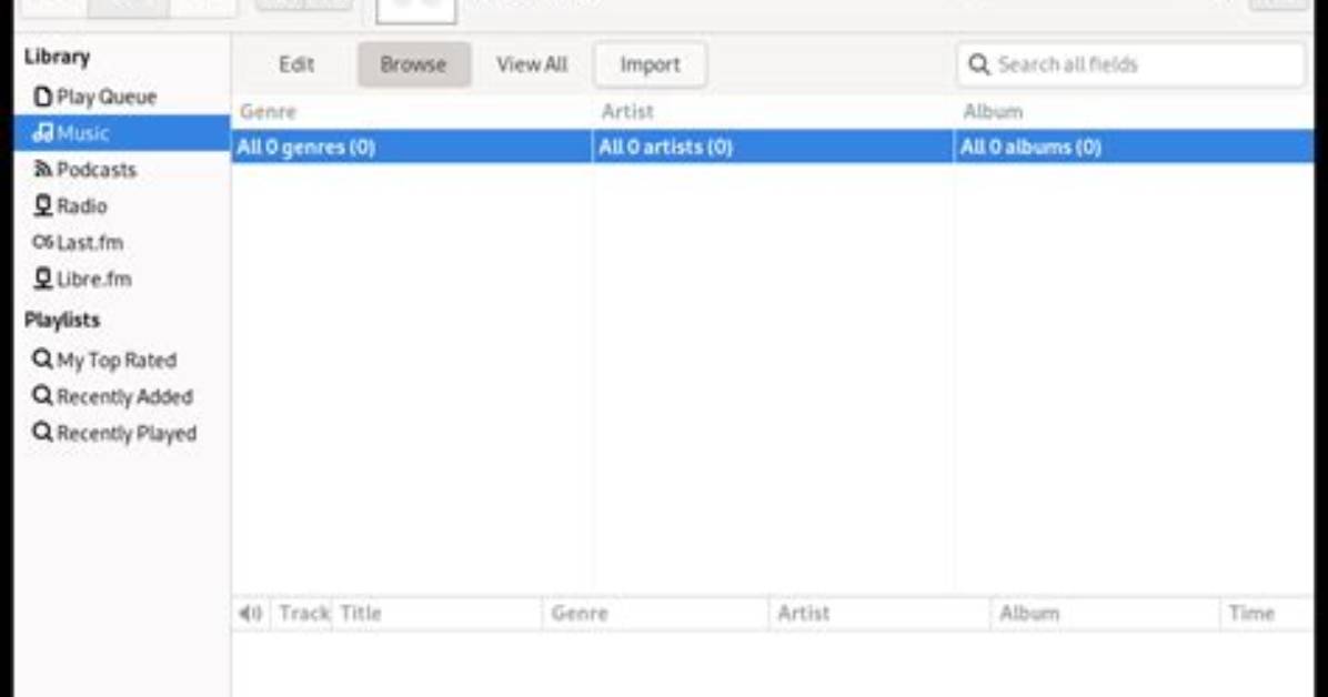 How to Import `Mp3` Files in Rhythmbox Music Player?