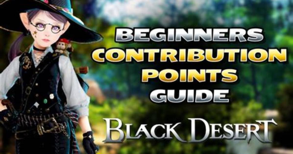 How to Increase Contribution Points Black Desert