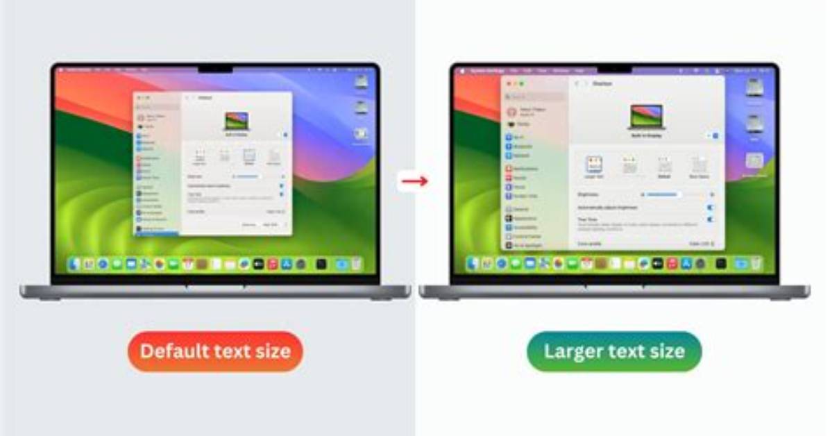 How to Increase Text Size on Mac