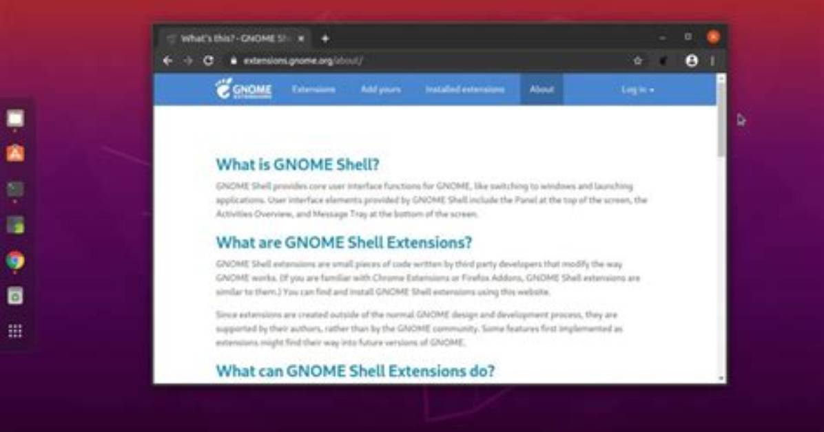 How to Install Gnome Shell Extensions Offline?