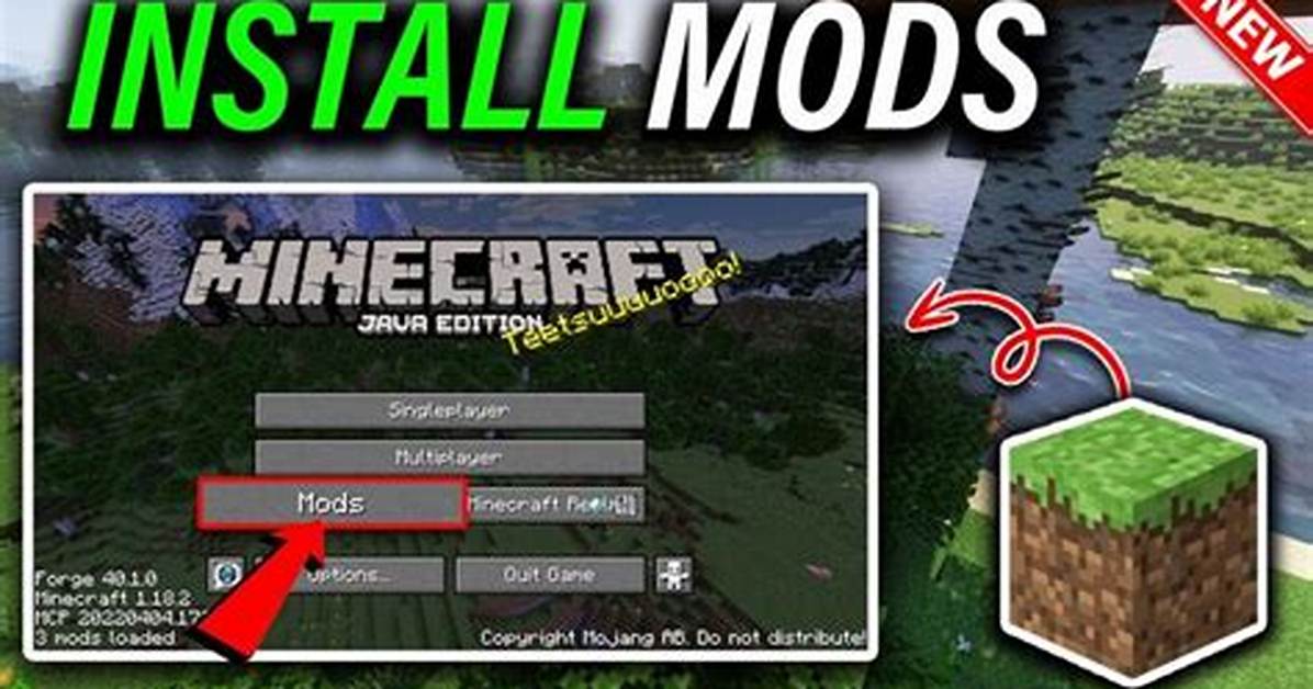 How to Install Mods Minecraft 1.10