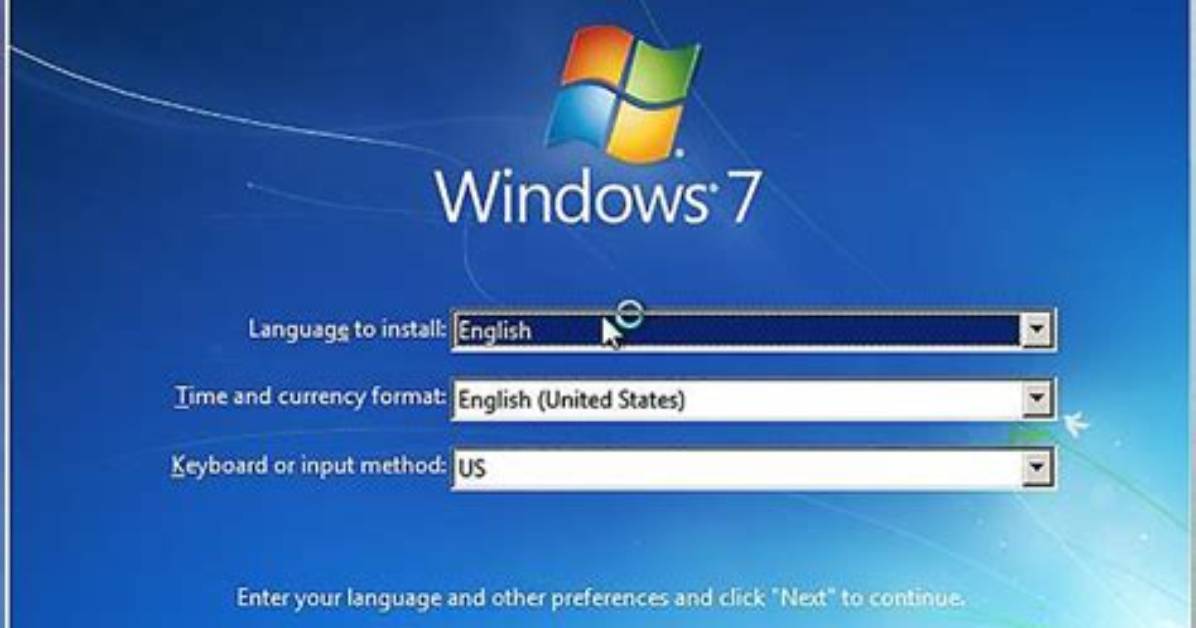How to Install Operating System Windows 7?