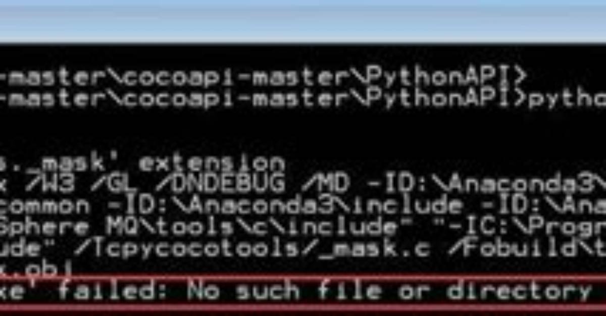 How to Install Pycocotools Through Conda