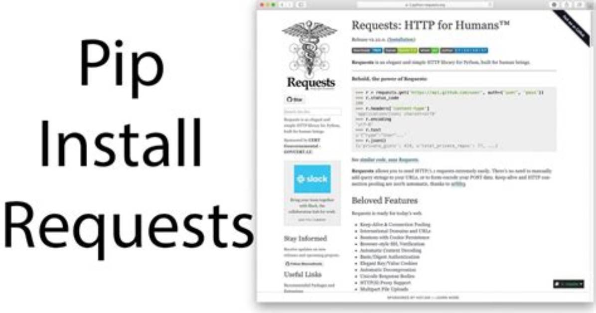 How to Install Requests Module with Pip? [Duplicate]