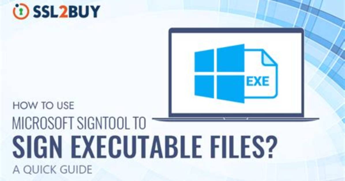 How to Install Signtool. Exe for Windows 10