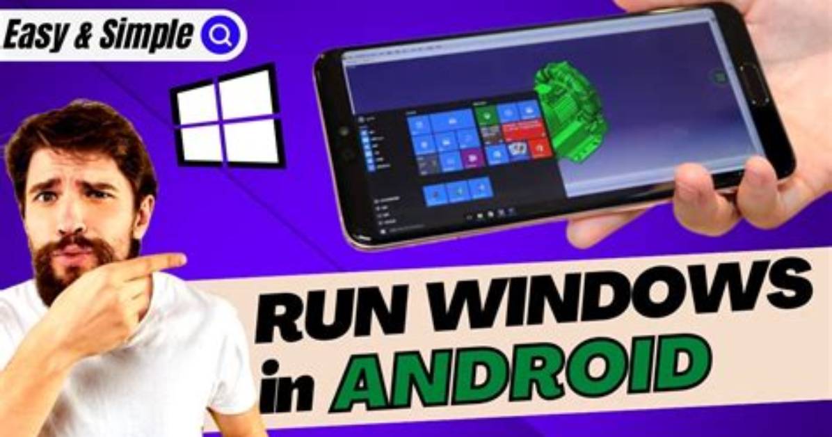 How to Install Windows 10 on Android Tablet?