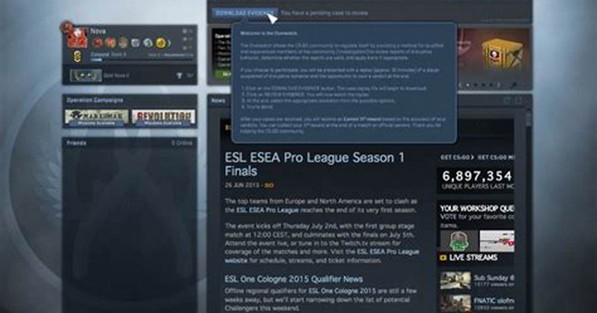 How to Join Csgo Overwatch