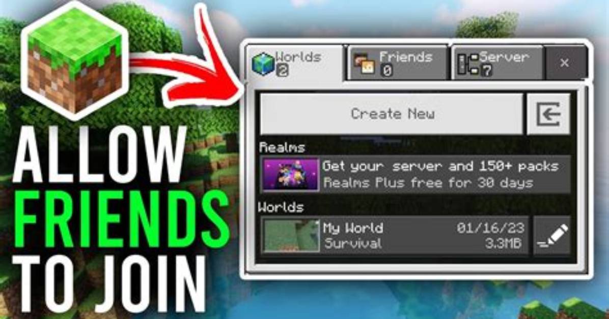 How to Join Someone’s Minecraft World