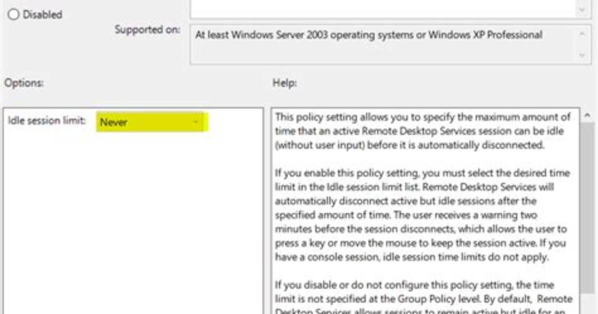 How to Keep an Rdp Session Alive?