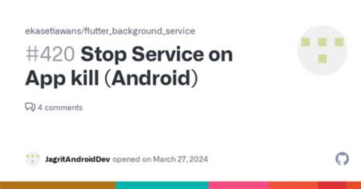 How to Kill an Android Service?