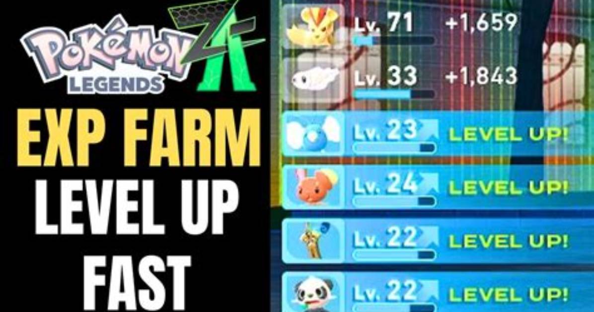 How to Level up Fast (Exp Farming Guide)